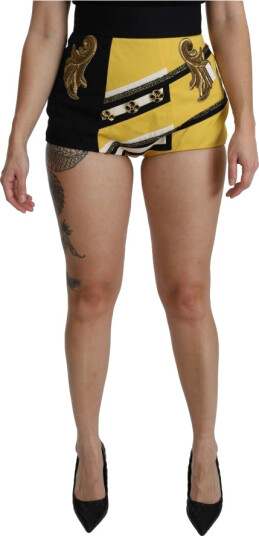 Dolce & Gabbana Dame Shorts Flerfarget S, Dolce & Gabbana Dame Shorts Flerfarget S,