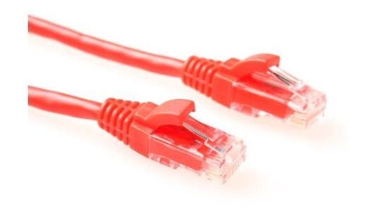Act Red 5 Meter U/Utp Cat5e Patch Cable Component Level With Rj45 Connectors. Cat5e U/Utp Component Rd 5.00M (Ik5505)