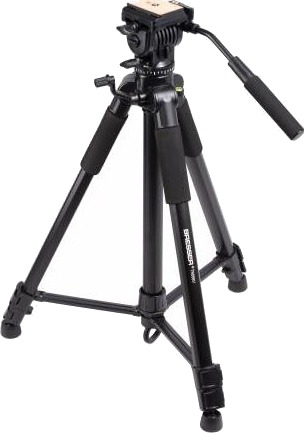 Bresser Optics TR-688V Video Tripod Black 171 cm