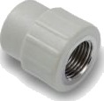 Detal-Met Pp Overgangshylse Innvendig Gjenger 32 Mm X 3/4"