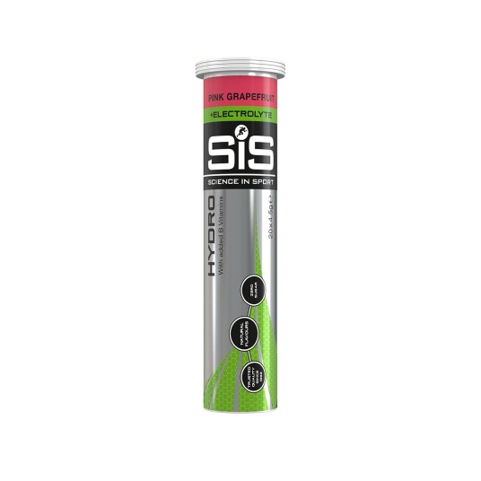 Science in Sport Sis Go Hydro 4gr Tabletter, Grapefrukt, 20stk