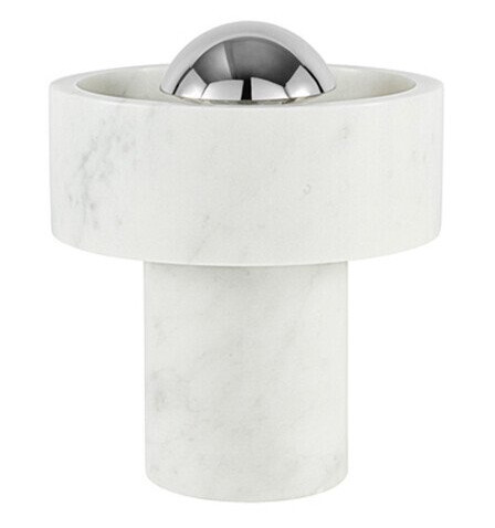 Tom Dixon Stone Portable Bordlampe Silver