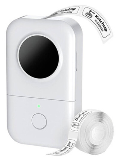 Phomemo D30 B??rbar Etikettprinter Hvit