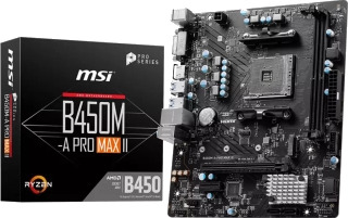 Msi B450m-A Pro Max Ii Msi B450m-A Pro Max Ii
