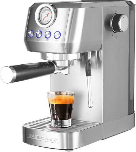 Gastroback Design Piccolo Pro Espressomaskin 1350W Sølv
