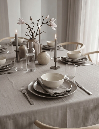 Södahl Dug 150X370 Essence – Suite One Nature Brown 150X370