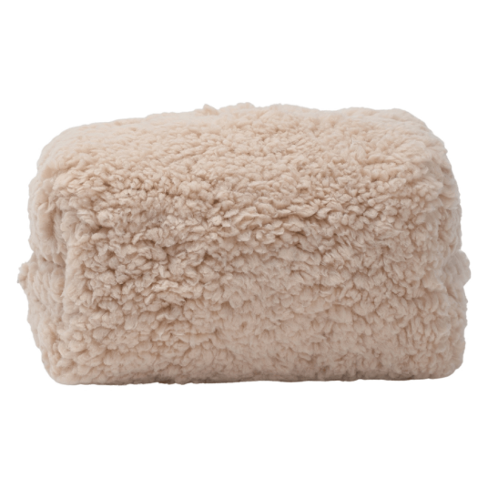 Sticky Bestie Fluffy Pouch Beige