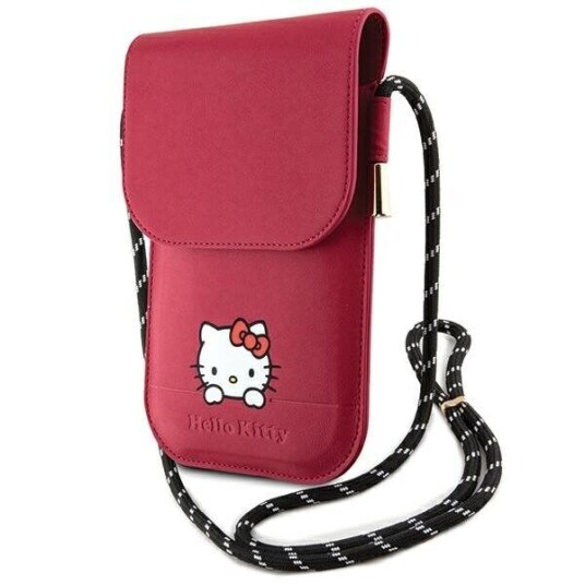 Sourcing Hello Kitty Handbag Hkowbskcdkp Pink/Pink Leather Daydreaming Cord
