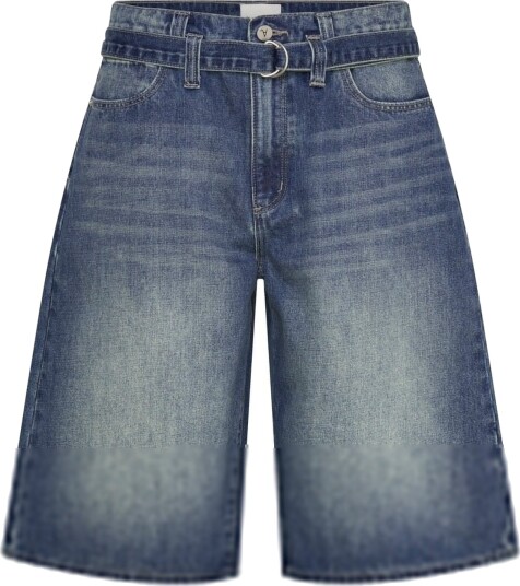 ABRAND 95 Mid Super Baggy Jort Mason Belt Mason Blue 23