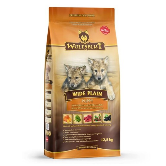 Wolfsblut Wide Plain Horse Puppy 12.5 kg (Wb002)