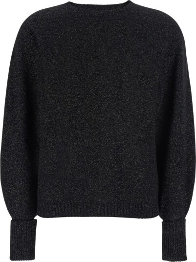 Twinset Dame Strikkevarer Svart M, Twinset Dame Strikkevarer Svart M,
