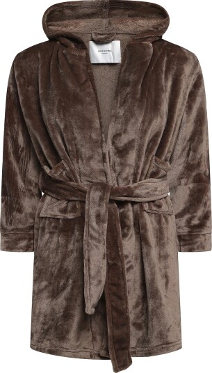 Rosemunde Kids Rhflurry Kids Hooded Fleece Robe - FALCON - 164