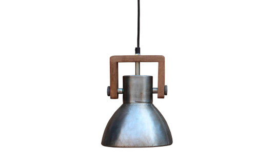 Pr Home ASHBY Taklampe Singel Pale Silver H25 25