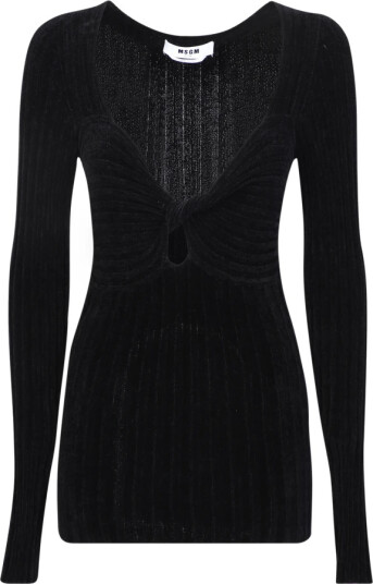 Msgm Dame Topper Svart M,