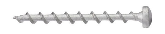 VSB Zincotech 76880 Lett betongskrue utvendig C4 TX, 50-pakk T30, Ø8 x 80 mm