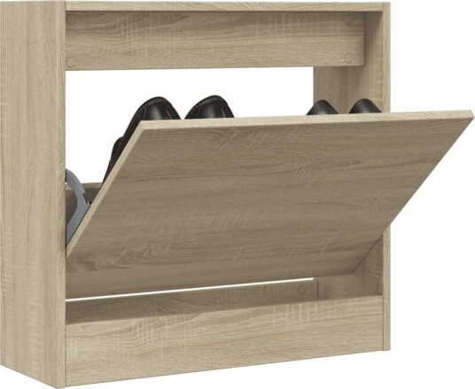  Skoskap sonoma eik 60x21x57 cm konstruert tre 8721012381209