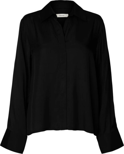 Selected Femme Dame Bluser & Skjorter Svart M,