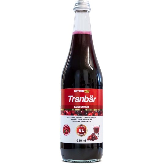 Better You Tranbärskoncentrat  630 ml