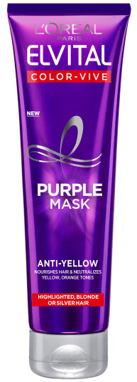L'Oréal Paris Elvital Color Vive Silver Mask 150 ml Fargekur L'Oréal Paris Elvital Color Vive Silver Mask 150 ml Fargekur