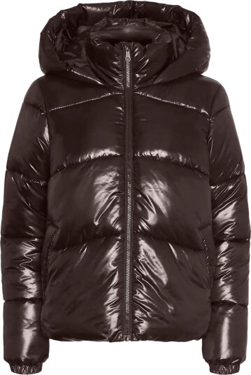 Vero Moda Vmuppsashiny Short Jacket Excl Brown XS