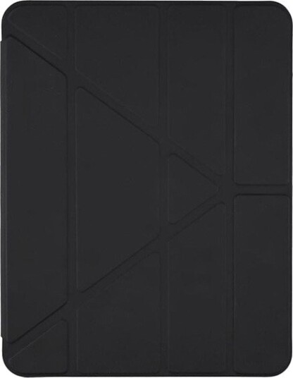 Pomologic - BookFold Clear w/Pencil for iPad Air 13 M2/M3/M4 Clear/Black