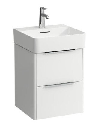 Laufen BASE Møbelpakke 45x42 cm m/Skuffer & VAL håndvask, Hvit