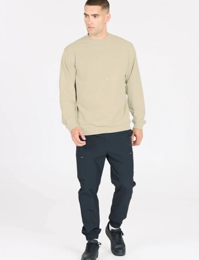 Virtus Kayden M Crew Neck Beige M Virtus Kayden M Crew Neck Beige M