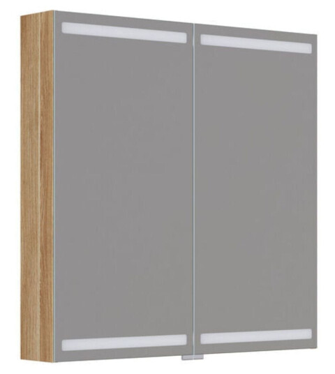 Dansani Inzo Level Speilskap Varm eik / 80cm Dansani Inzo Level Speilskap Varm eik / 80cm