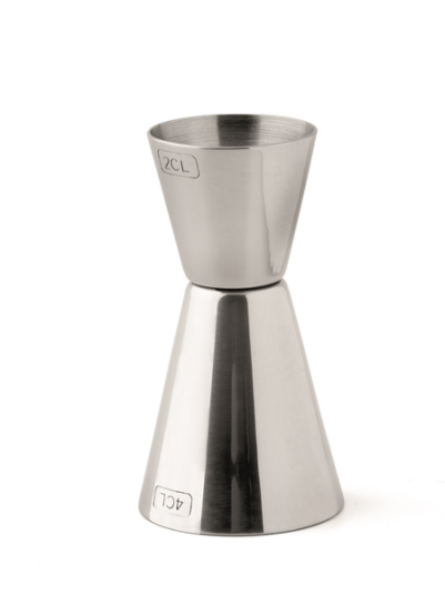WEIS Målebeger jigger i stål. 2+4cl WEIS Målebeger jigger i stål. 2+4cl