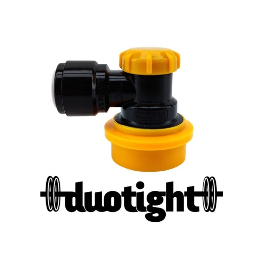 Kegland Duotight 9,5mm Ball Lock for øl ball lock med hurtigkobling 9,5mm 3/8"