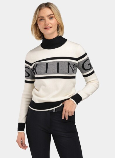 WoolLand Solsidan Sweater Dame Cream S