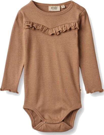 Wheat Rib Body Elise Berry Dust (62 / 3 mnd)