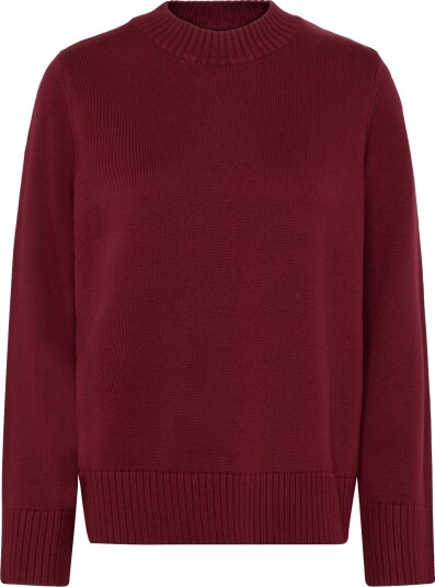 Lexington Clothing Knitted Sweater With Shoulder Pads   LIGHT BURGUNDY   XL