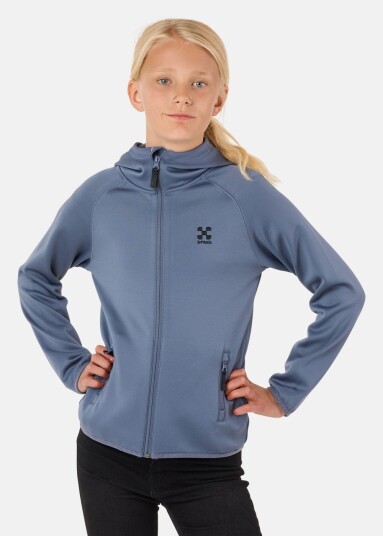 X-Trail Colorado Stretch Zip Hood Jr Ii Denim Blue 170 Trøyer X-Trail Colorado Stretch Zip Hood Jr Ii Denim Blue 170 Trøyer