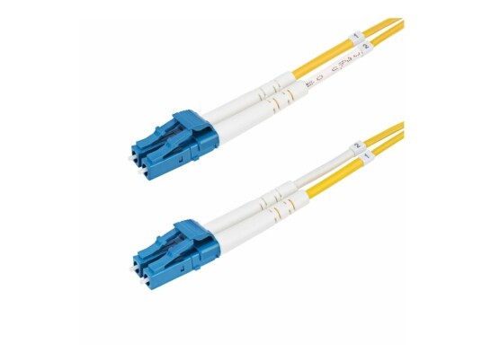 Startech.Com 10M (32.8Ft) Lc To Lc (Upc) Os2 Single Mode Duplex Fiber Optic Cable 9/125Μm Laser Optimized 10G Bend Insensitive Low Insertion Loss - Lszh Fiber Patch Cord (Smdos2lclc10m) - Koblingskabel - Lc/Upc-Enkeltmodus (Hann) Til Lc/Upc-Enk Startech.Com 10M (32.8Ft) Lc To Lc (Upc) Os2 Single Mode Duplex Fiber Optic Cable 9/125Μm Laser Optimized 10G Bend Insensitive Low Insertion Loss - Lszh Fiber Patch Cord (Smdos2lclc10m) - Koblingskabel - Lc/Upc-Enkeltmodus (Hann) Til Lc/Upc-Enk