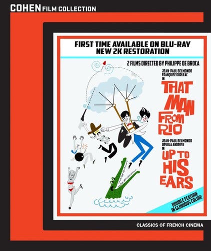 That Man From Rio / Up To His Ears Bluray