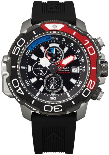 Citizen Herreklokke BJ2167 03E Promaster Sort/Gummi Ø47 mm
