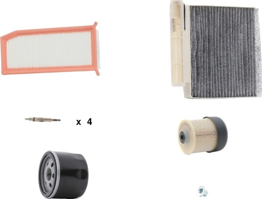RIDEX 4682P7341 Servicepakke