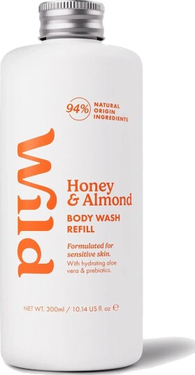 Wild Wild Body Wash Refill Honey Almond   Nude   300 ML