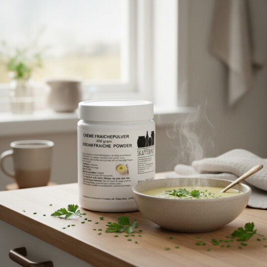 Crème Fraichepulver | Ekte spraytørket crème fraîche - Boks - 400 gram