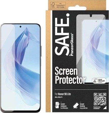 SAFE by PanzerGlass Screen Protector Honor 90 Lite | Ultra-Wide Fit