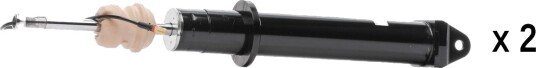 RIDEX 854S20329 Støtdemper
