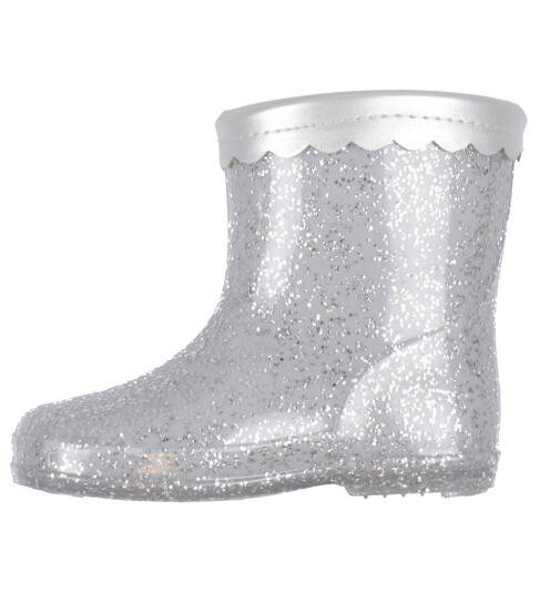 Sofie Schnoor Baby and Kids Rubber Boot W/O Lining - Silver - 25 Sofie Schnoor Baby and Kids Rubber Boot W/O Lining - Silver - 25