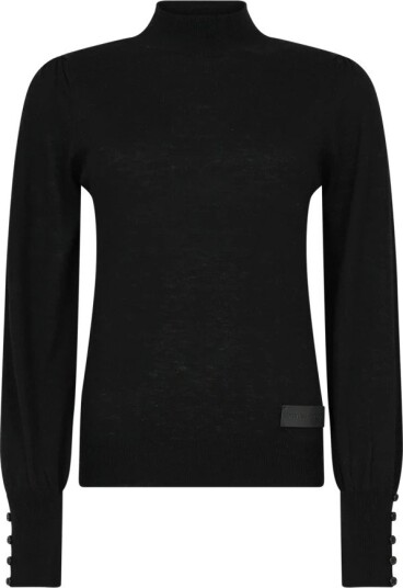 Silvian Heach Dame Strikkevarer Svart XL,