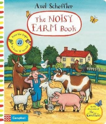 The Noisy Farm Book  A pressthepage sound book