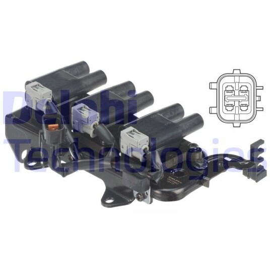 Tennspole coil DELPHI GN10462 12B1 Tennspole coil DELPHI GN10462 12B1