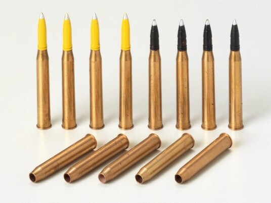 Tamiya 1/35 King Tiger Brass 88mm Projectiles