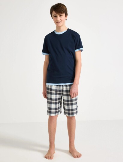 Lindex Pyjama Shorts   Black   128