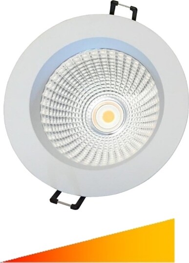 PRO Downlight 9W LED Dimbar Colour Toning Hvit