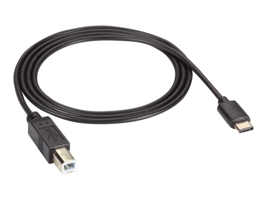BLACK BOX USB type C-kabel - USB-type B til 24 pin USB-C - 1 m